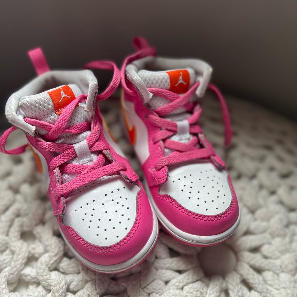 Air jordan 1’s toddler girl shoe